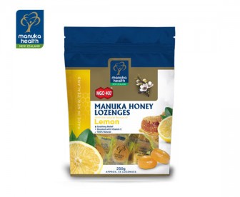 Manuka Health 蜜纽康 MGO400+麦卢卡蜂蜜柠檬润喉糖 250克（58粒）